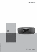 Bedienungsanleitung Heizstrahler IR 1550 SC (CS)
