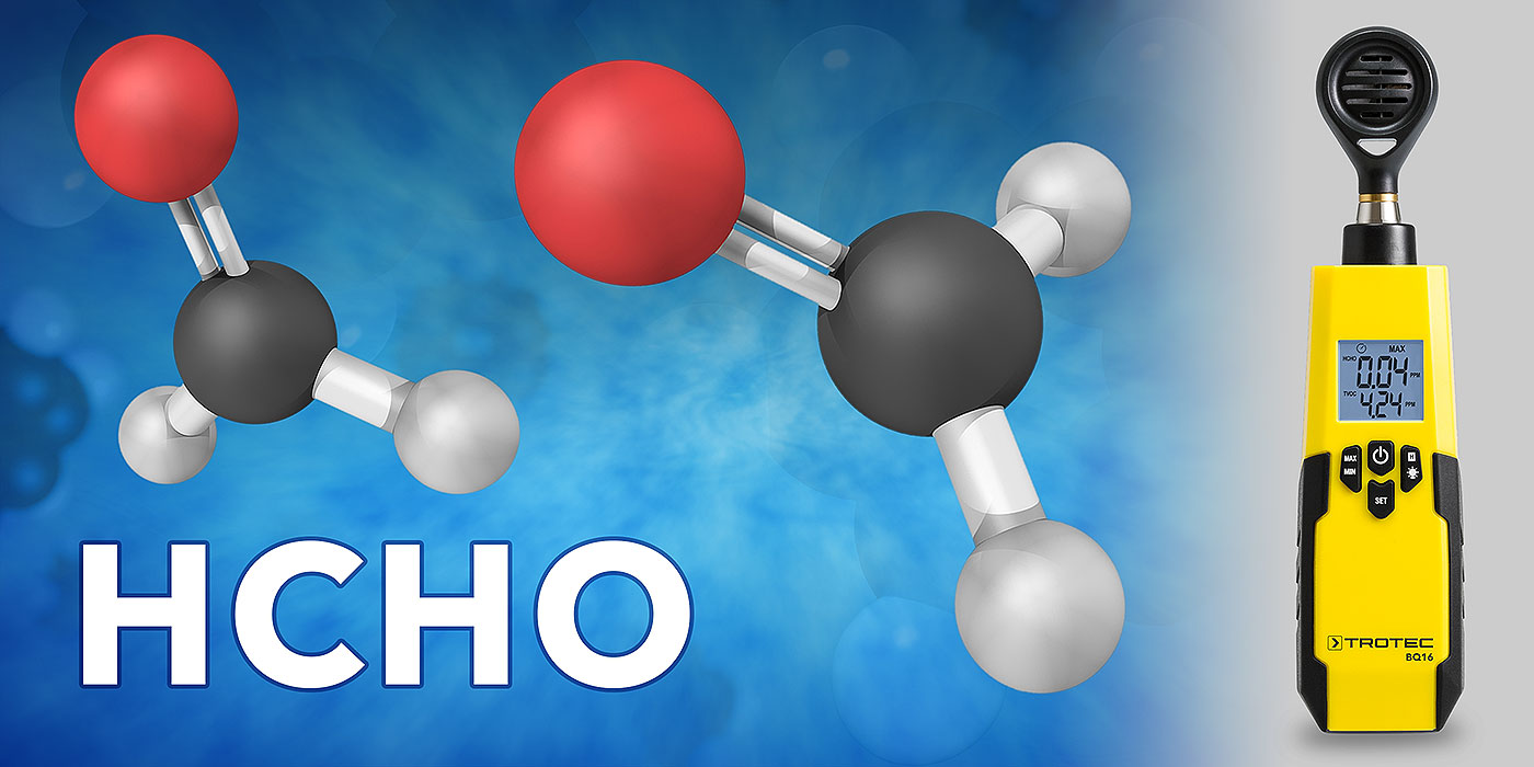 Detekce formaldehydu (HCHO)