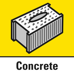 Ideální pro řezání betonu
