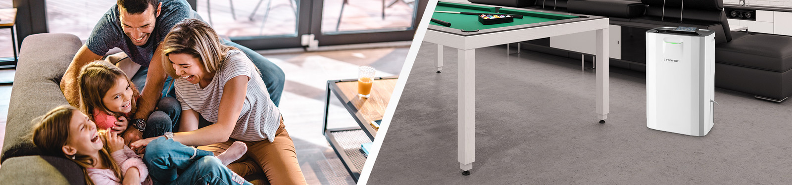 Komfortní vysoušeč vzduchu TTR 57 E