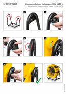 Návod k montáži sklopného stojanu TTV 4500 S