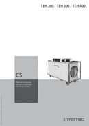 Návod k obsluze Elektrický topný ventilátor TEH 200 / 300 / 400 (CS)