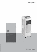 Návod k obsluze Klimatizační jednotka PAC 2000 E (CS)