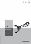 Návod k obsluze multifunkční přístroj PMTS 10-20V (CS)