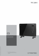 Návod k obsluze topný ventilátor TFC 220 E (CS)