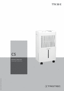 Návod k obsluze vysoušeče vzduchu TTK 50 E (CS)