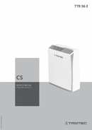 Návod k obsluze vysoušeče vzduchu TTR 56 E (CS)