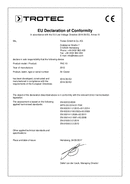 Prohlášení o shodě chladič vzduchu PAE 10 (INT)