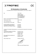 Prohlášení o shodě příklepová vrtačka PHDS 10-230V (INT)