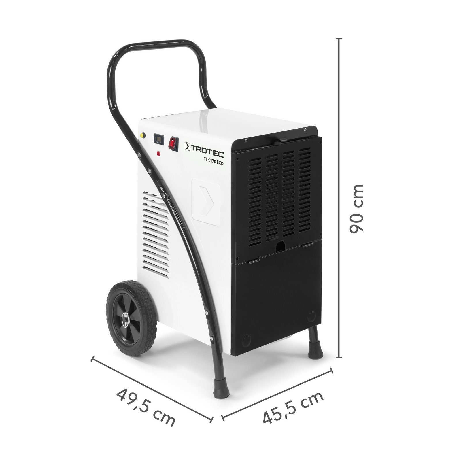 TTK 170 ECO – Rozměry