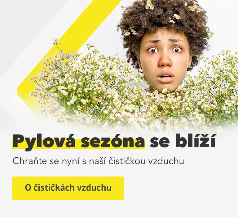 Pylová sezóna se blíží - Chraňte se nyní s naší čističkou vzduchu